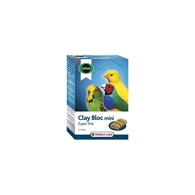 Orlux Clay Bloc Mini - fugletilbehør